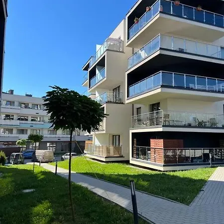 Przytulny Z Duzym Balkonem Апартаменты