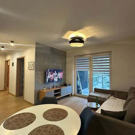 Lägenhet Przytulny Apartament Z Duzym Balkonem