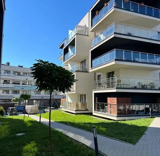 Przytulny Apartament Z Duzym Balkonem Lägenhet